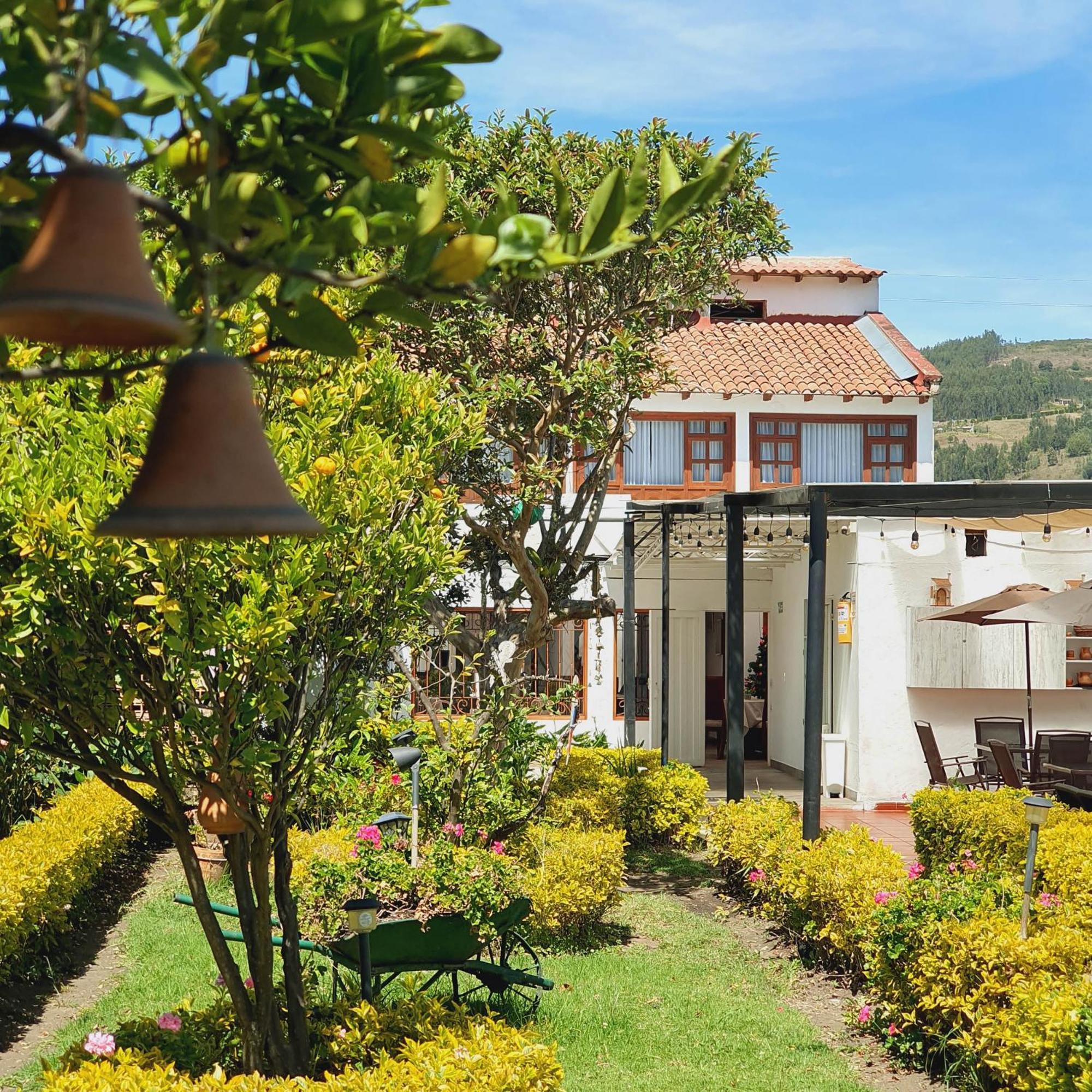 La Huerta Hotel Boutique Tibasosa Extérieur photo